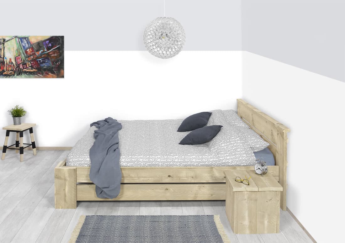 Steigerhouten bed Aledo Steigerhouten bed Aledo