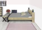 Steigerhouten bed Roper