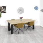 Steigerhouten tafel Fulda