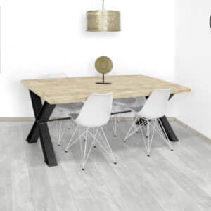 Steigerhouten tafel Oley
