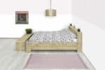 Steigerhouten bed Limon