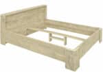 Steigerhouten bed Limon