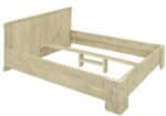 Steigerhouten bed Limon