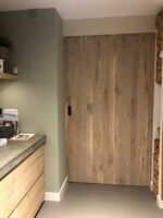 Schuifdeur (loftdeur) van eikenhout