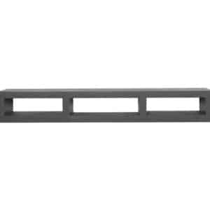 Betonlook TV meubel Catlin met open vakken