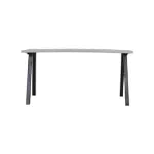 Betonlook bureau Keizer met subtiele industriële poten