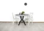 Betonlook tafel Cooper met smalle stalen poten