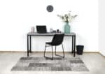 Betonlook bureau Amber met stalen frame