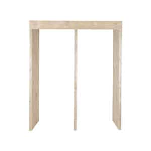 Steigerhouten pashok Grace met tussenschot