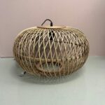 Elzet Rotan hanglamp rond 47,5 x 47,5 x 28,5