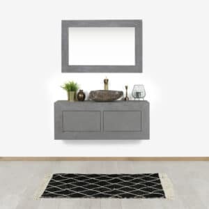 Betonlook badmeubel Ranger met deuren