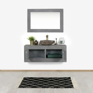 Betonlook badmeubel Ranger met deuren