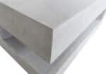 Betonlook salontafel Karlo op wielen