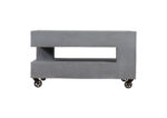 Betonlook salontafel Karlo op wielen