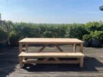 Douglashout tuintafel Rupert met dwarsbalken