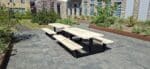 Steigerhouten picknicktafel Dogue