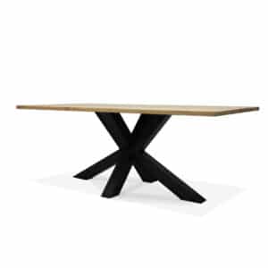 Eikenhouten tafel Milnor met matrixpoot