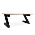 Eikenhouten tafel Corton met Z poten