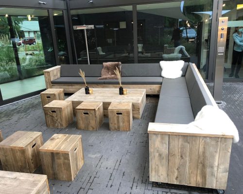 Loungebanken voor horeca terras Loungebanken voor horeca terras