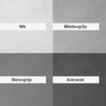 Kleuren variaties betonlook meubelen