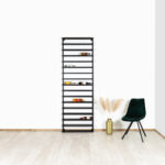 Industrieel wijnrek Dix