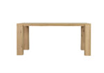 Eikenhouten tafel Albin met blokpoten