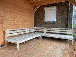 Steigerhouten loungebank Dwale