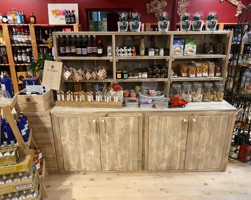 Kasten van steigerhout voor winkels Kasten van steigerhout voor winkels