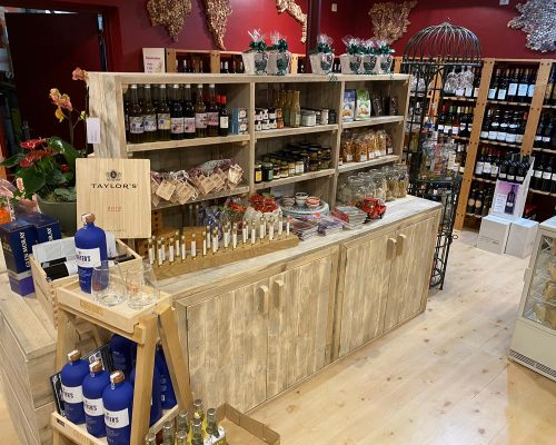 Steigerhouten display kasten op maat Steigerhouten display kasten op maat