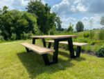 Douglashout picknicktafel Sulon met W frame