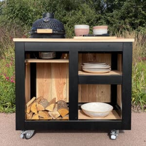 Douglas buitenkeuken Neche met industrieel frame