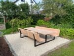 Douglashout picknicktafel Ediz met rugleuning