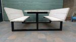 Douglashout picknicktafel Ediz met rugleuning
