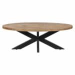 Salontafel ovaal matrix naturel