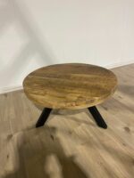 Mangohout salontafel rond Levi