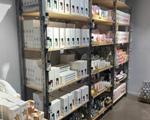 Industriele steigerhouten open kasten Industriele steigerhouten open kasten