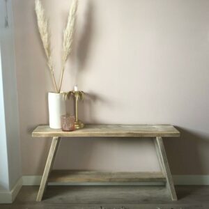 Steigerhouten bankje Nora