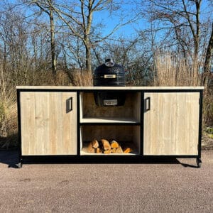 Industriële buitenkeuken Karlijn van steigerhout