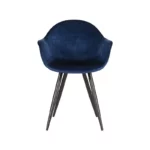 Stoel Floris Velvet Blauw