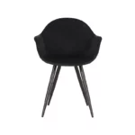 Stoel Floris Velvet Zwart