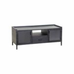 TV meubel metaal 2 deuren 1 lade