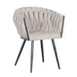 Wave chair beige