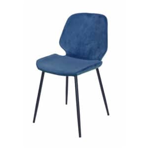 Stoel Ocean Velvet Blauw