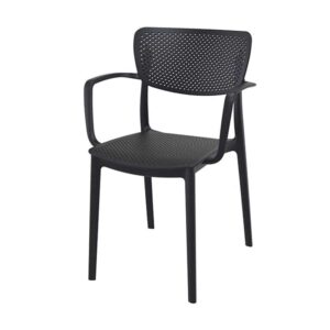 Tuinstoel Loft Zwart