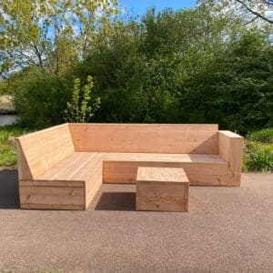 Douglas houten loungeset Arin