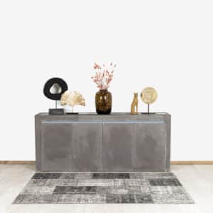 Betonlook dressoir Daisy met deuren