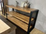 Dressoir mangohout Stig met 3 legplanken
