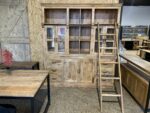 Buffetkast mangohout Ane met ladder