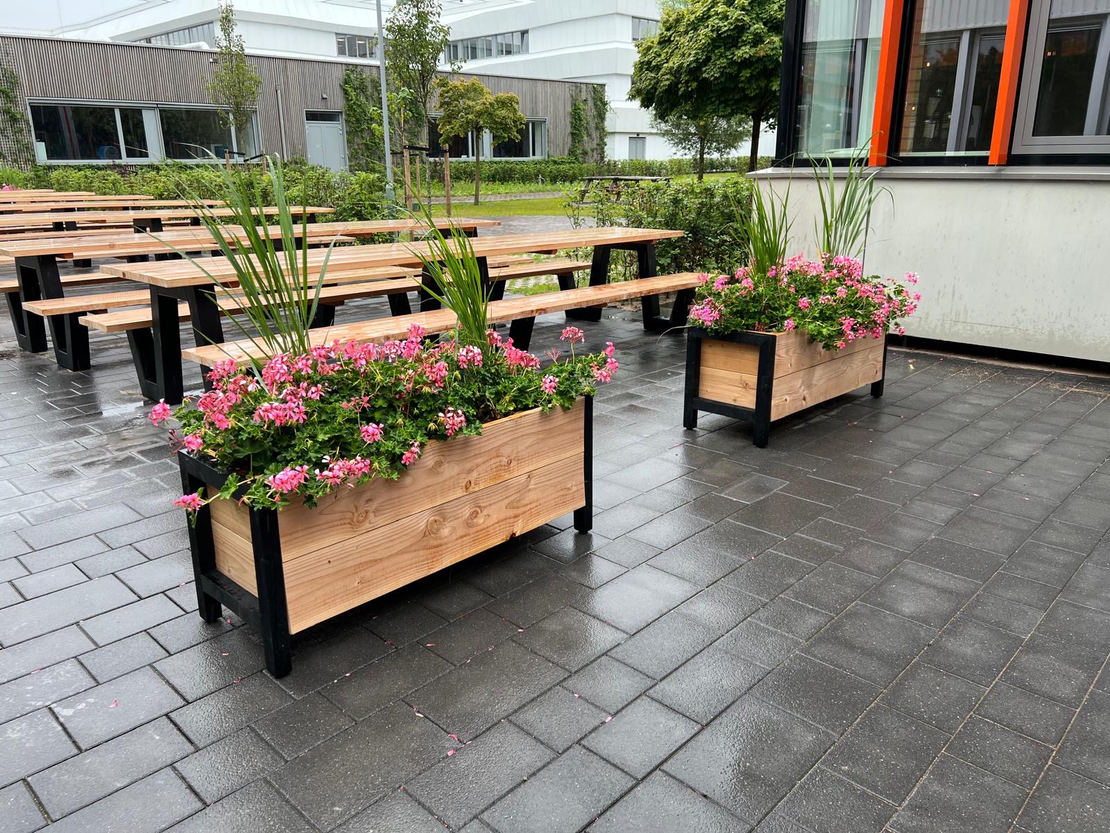 Tuinmeubelen buiten laten staan