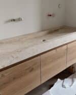 Badkamermeubel Raf eikenhout met laden